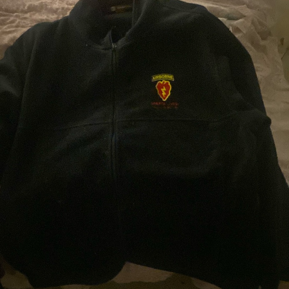 Airborne zip up jacket